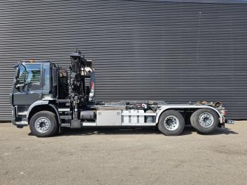 DAF DAF CF 440 6x2 HIAB Z KRAAN + HAAKARM SYSTEEM